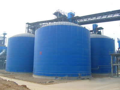 红寺堡水泥钢板库改造