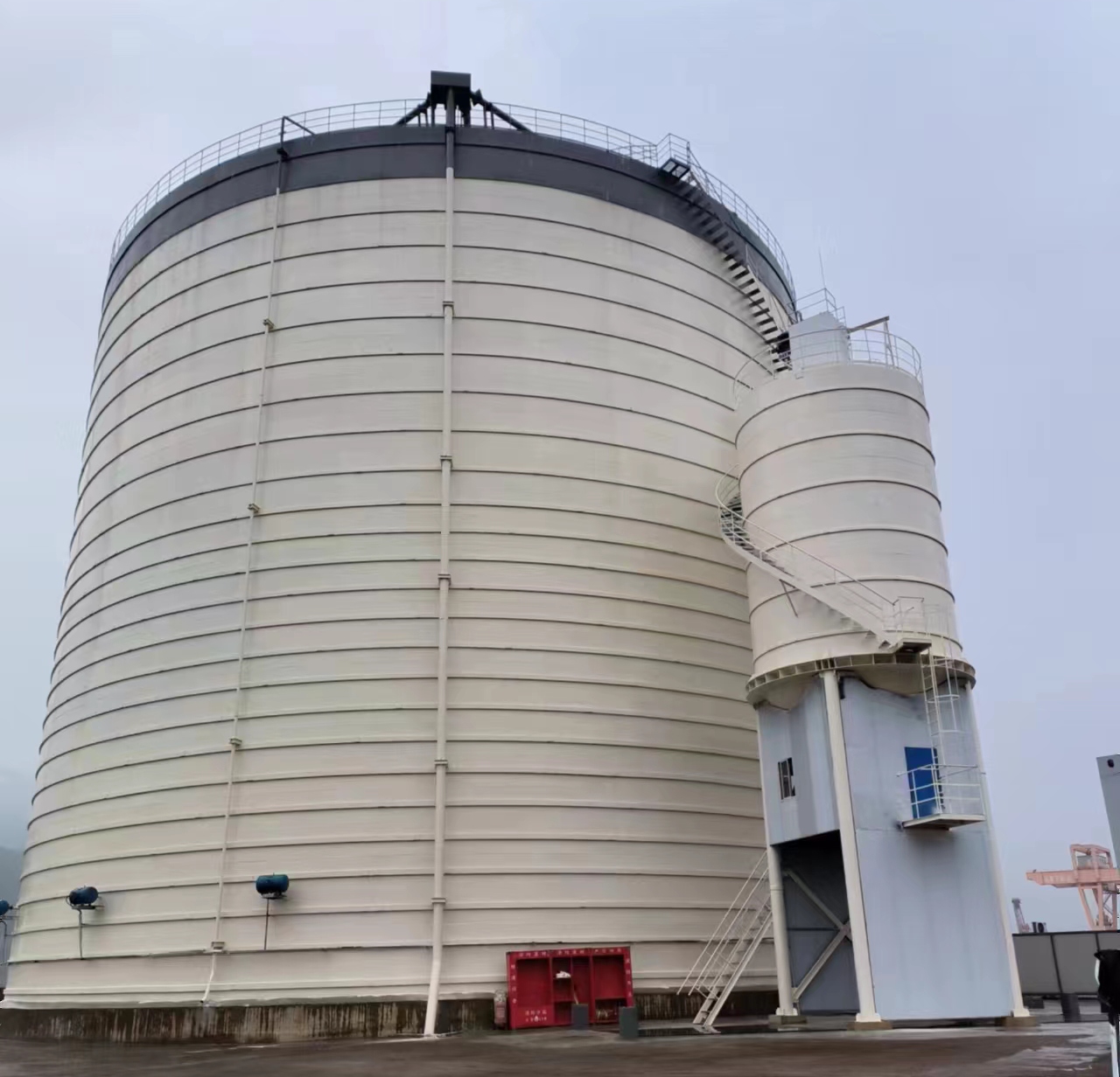 红寺堡10万吨水泥钢板库